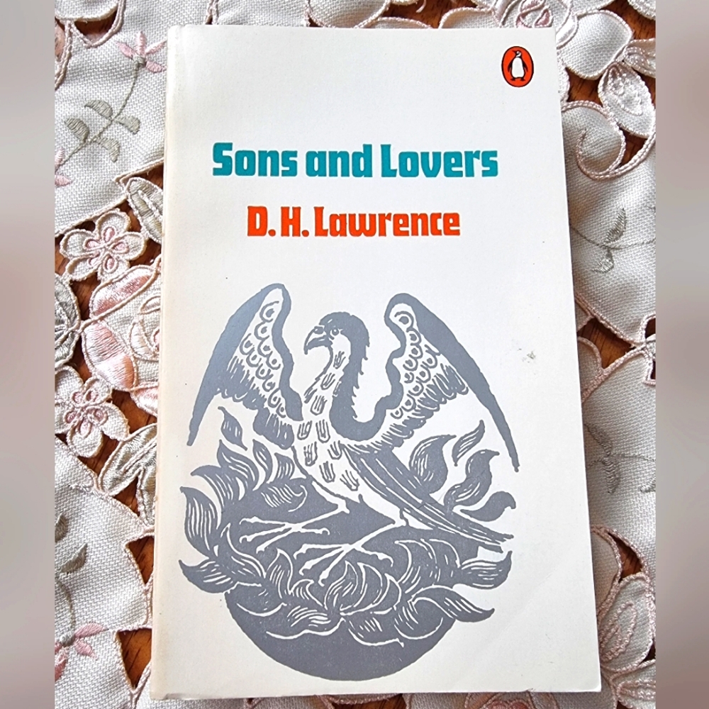 D.H. LAWRENCE Sons and Lovers 1970s Penguin Books Vintage Softcover Novel